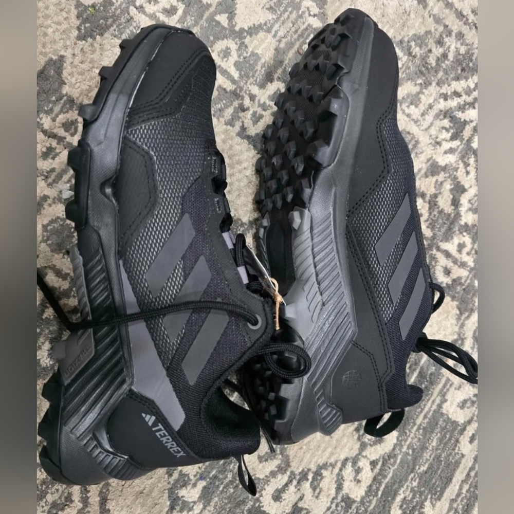 Adidas Terrex Black and Gray Outdoor Shoes